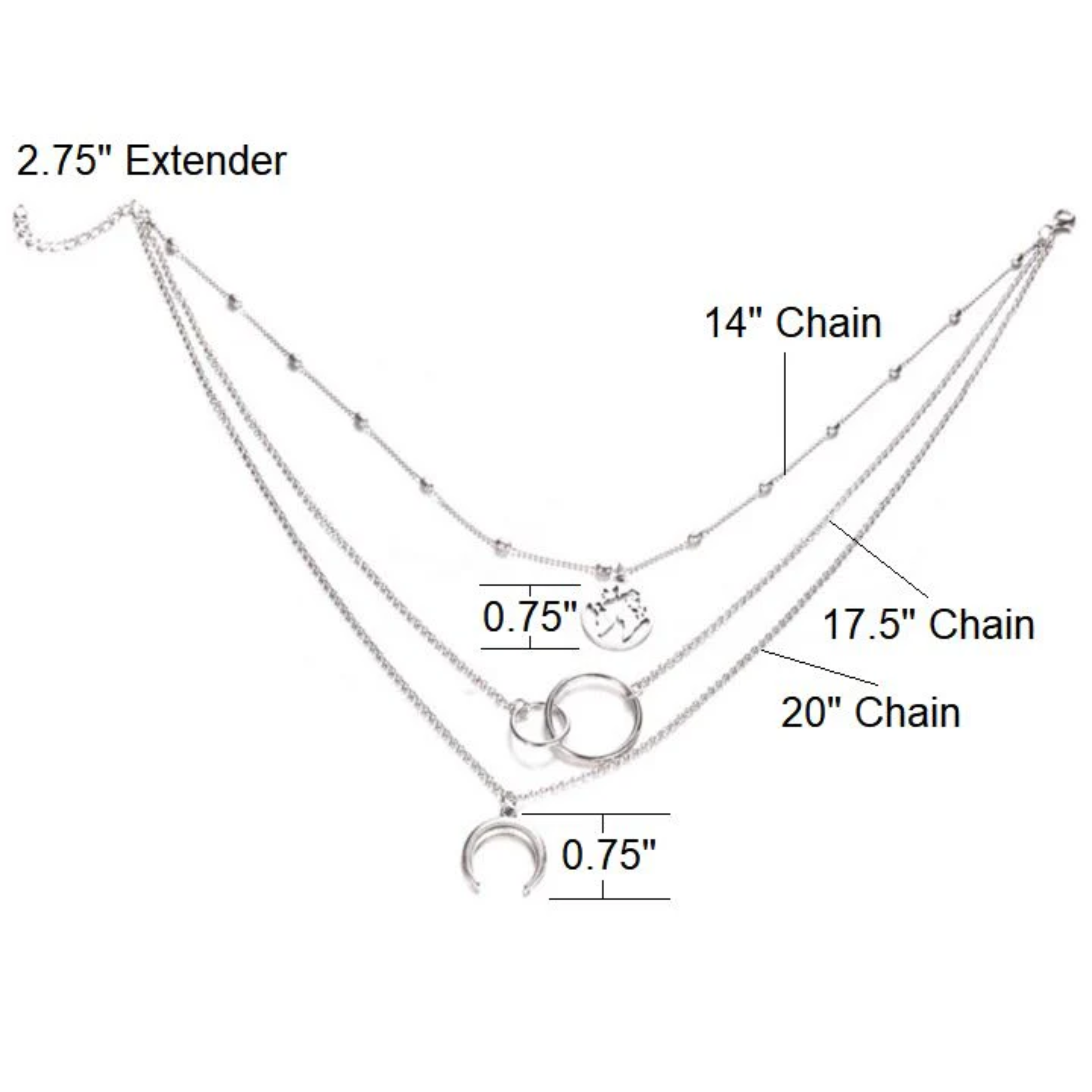 Adventure Seeker Multilayer Necklace