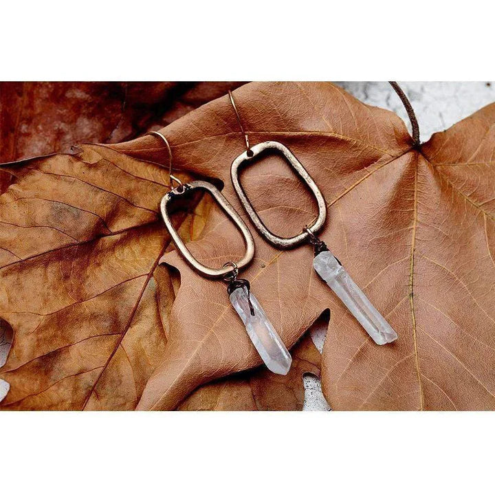 Amplify Crystal Quartz Earrings