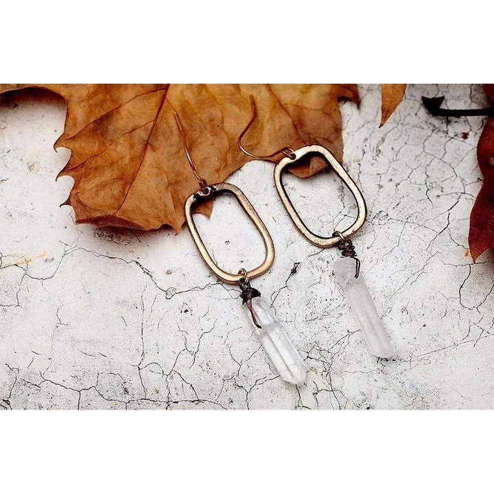 Amplify Crystal Quartz Earrings