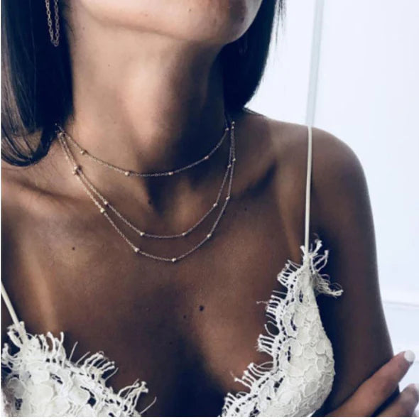 Cosmos Layered Necklace