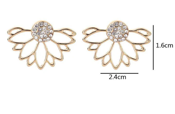 Crystal Bloom Earrings