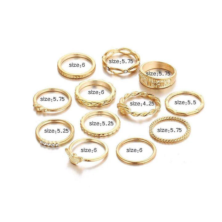 Enchanting Solstice Ring Set