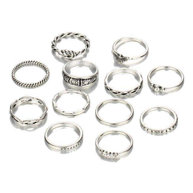Enchanting Solstice Ring Set