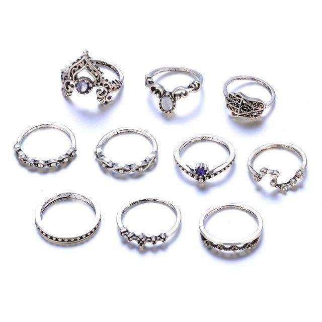 Free Spirit Stackable Ring Set