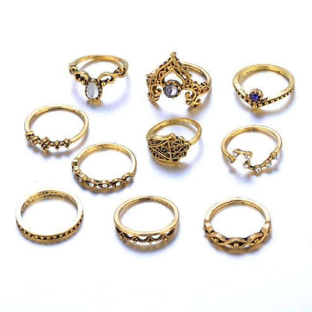 Free Spirit Stackable Ring Set