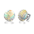 Galactic Mermaid Stud Earrings