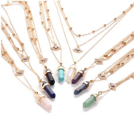 Good Vibes Only Multilayer Necklace