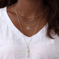 Good Vibes Only Multilayer Necklace