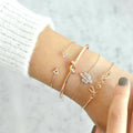 Love Conquers All Stackable Bracelet Set