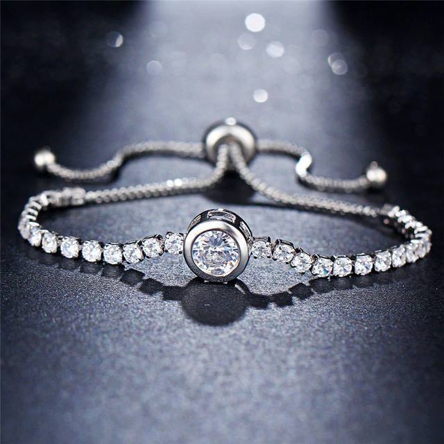 Midnight Sparkle Crystal Bracelet