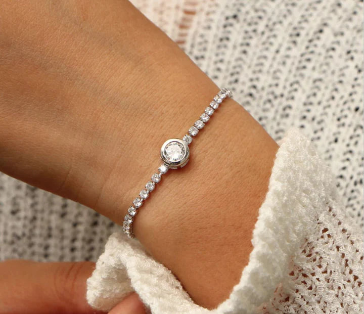 Midnight Sparkle Crystal Bracelet