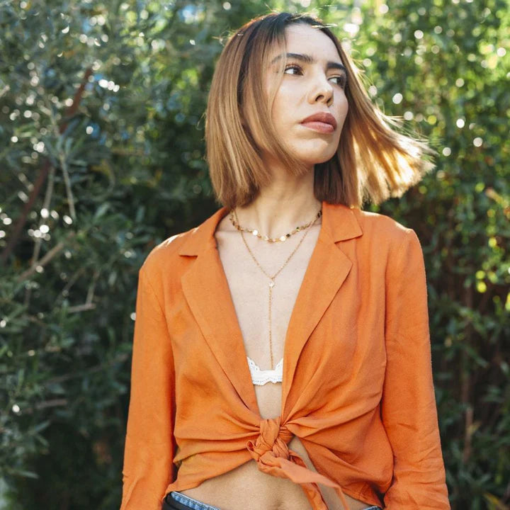 Moonlight Lariat Necklace