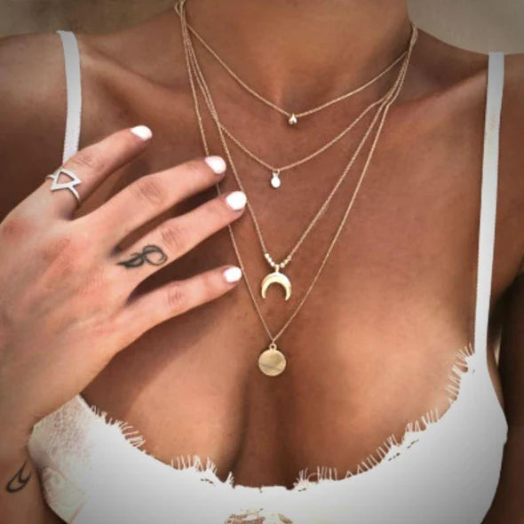 New Beginnings Layered Necklace