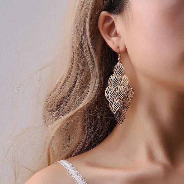 Revive Leaf Earrings