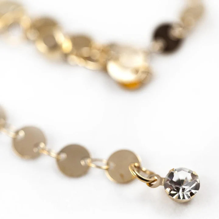 Solar Goddess Lariat Necklace