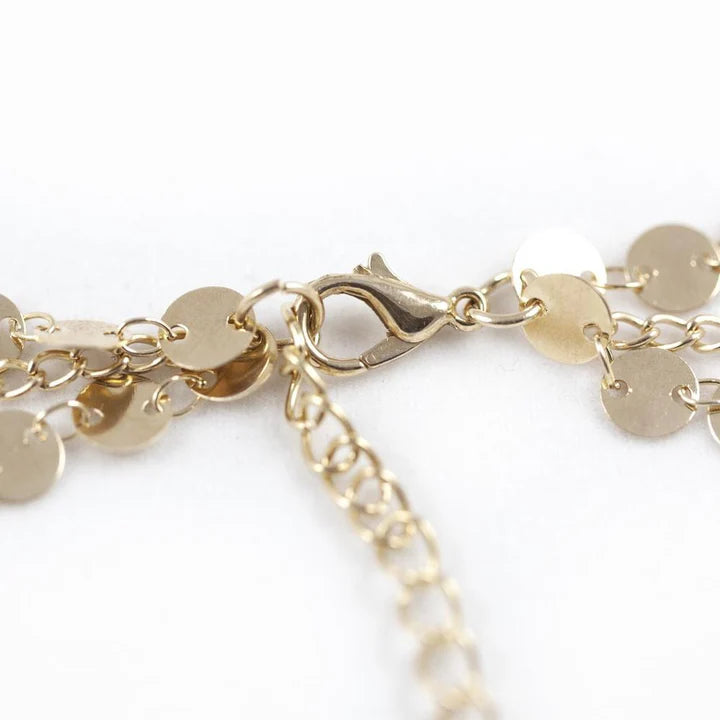 Solar Goddess Lariat Necklace