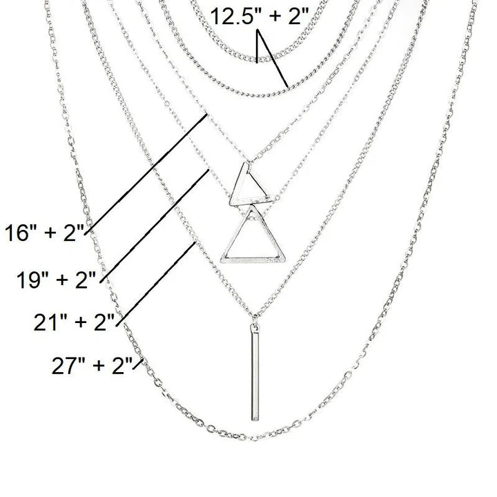 Sovereign Strength Layered Necklace