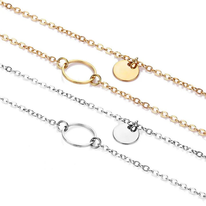 Twin Flame Layered Necklace
